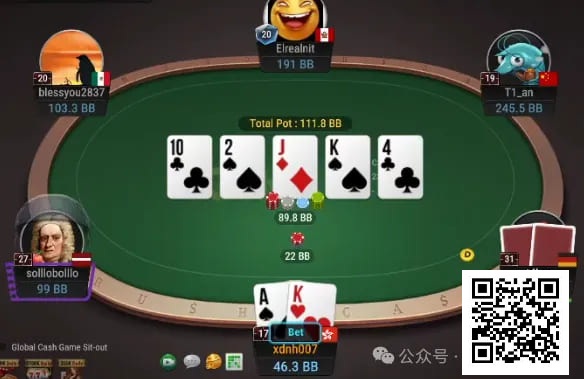 【EV扑克】牌局分析:挤一点是一点