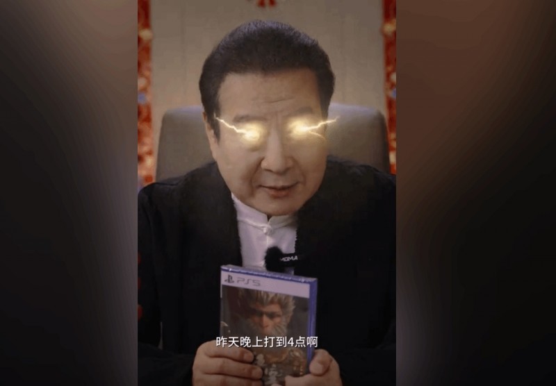 《人民的名义》"丁市长"演员打《黑神话悟空》:一口气玩到晚上4点!