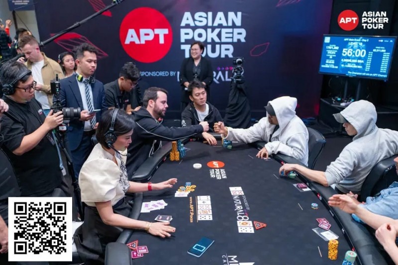 【EV扑克】APT马尼拉|主赛事创菲律宾赛史纪录,中国台湾选手Po-Shou Huang领跑Day2!