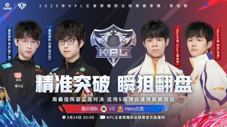 🎮四保一!道崽孙尚香神装就带飞!狼队 3-2 Hero