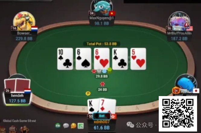 【EV扑克】牌局分析:3枪价值拿得爽到不行