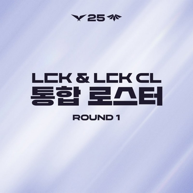 LCK公布常规赛1-2轮各队大名单:基本维持LCK CUP阵容