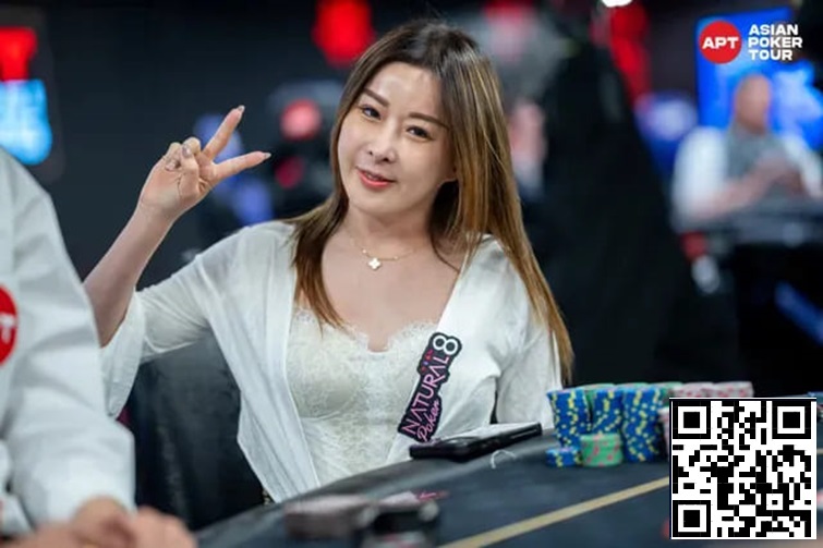 【EV扑克】2025APT台北|中国台湾选手Kitty Kuo领衔48强冲击APT史上最高规模主赛事!