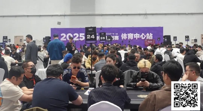 【EV扑克】CSOP汕头体育中心站 | AAKK遭水逆成难兄难弟，主赛B组243人参赛，顾春永成为Chip Leader