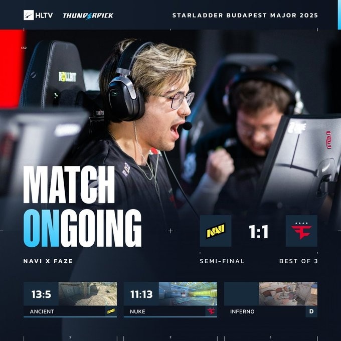 🎮寒王连续三杀强拆救主 FaZe地狱归来拿下图二 双方小镇决胜