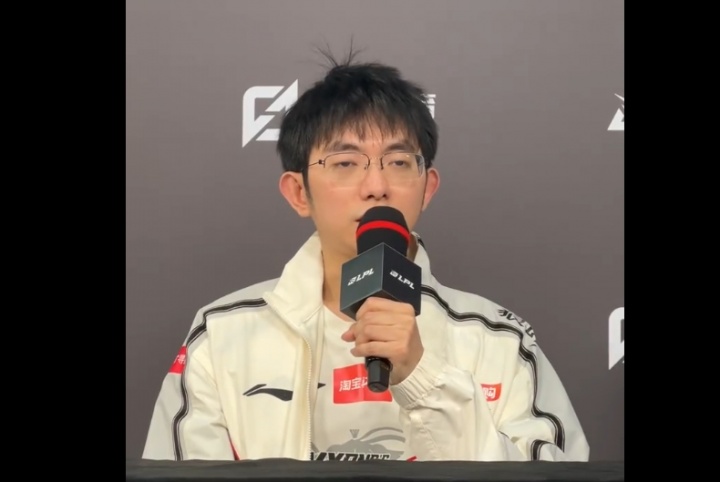 圣枪哥：下场打JDG的Xiaoxu要发挥好一点,上次打他的时候失误很多