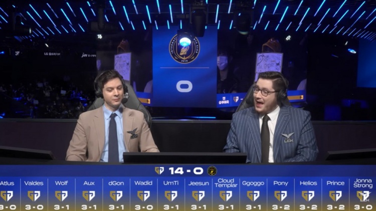 14-0!LCK杯GENvsBFX赛前预测:所有人看好GEN获胜!