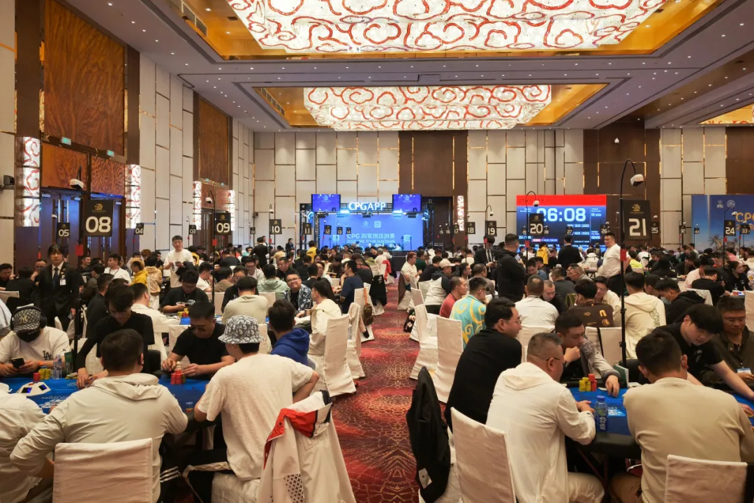 【EV扑克】CPG®海棠湾巡游赛｜谢镇如与234人奖励圈擦肩而过成主赛泡沫，可天150.5万记分牌领衔98人晋级